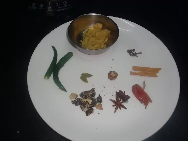 ingredients for veg biryani