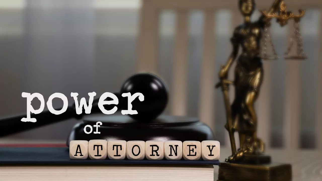 power of attorney format