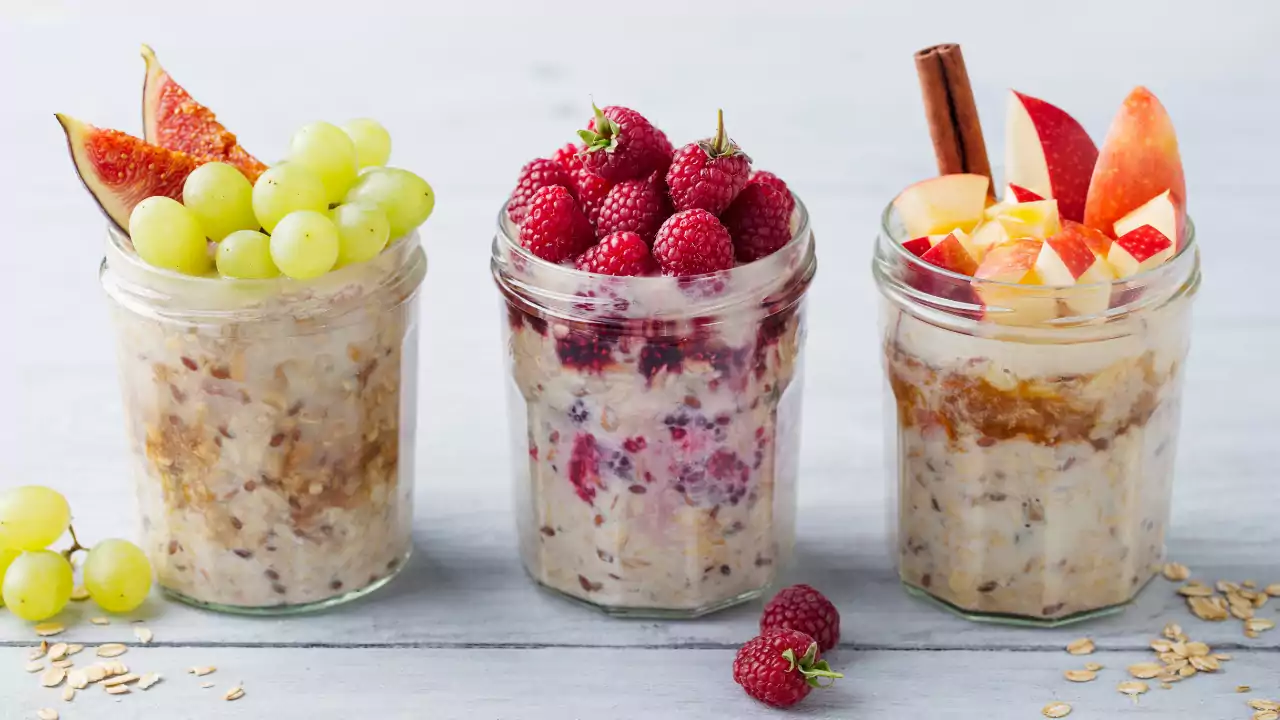 Overnight oats best healthy meal prep