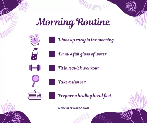 best morning habits to lose weight