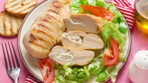 Cheese Stuffed Chicken Breast