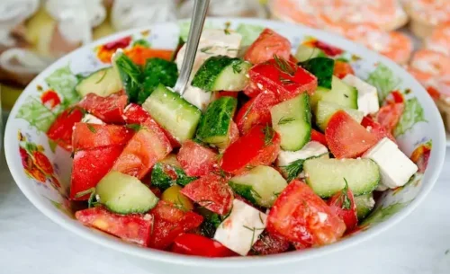 Cucumber Tomato Side Salad Recipes