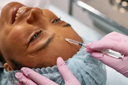 Botox treatment in spa