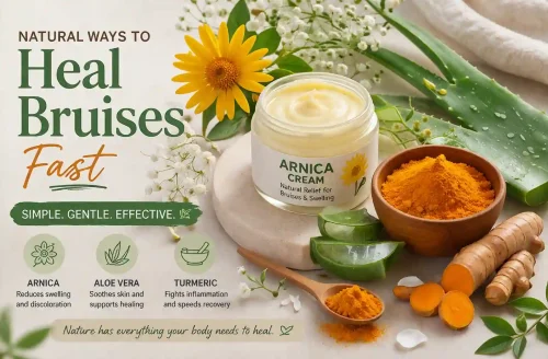applying arnica gel for bruising natural remedy treatment