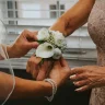 Modern mother of the bride outfits featuring an elegant, tailored midi dress with contemporary styling for a sophisticated wedding look.